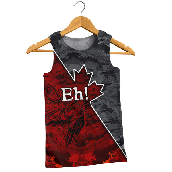 Canada Tank Top Camouflage Maple Strength