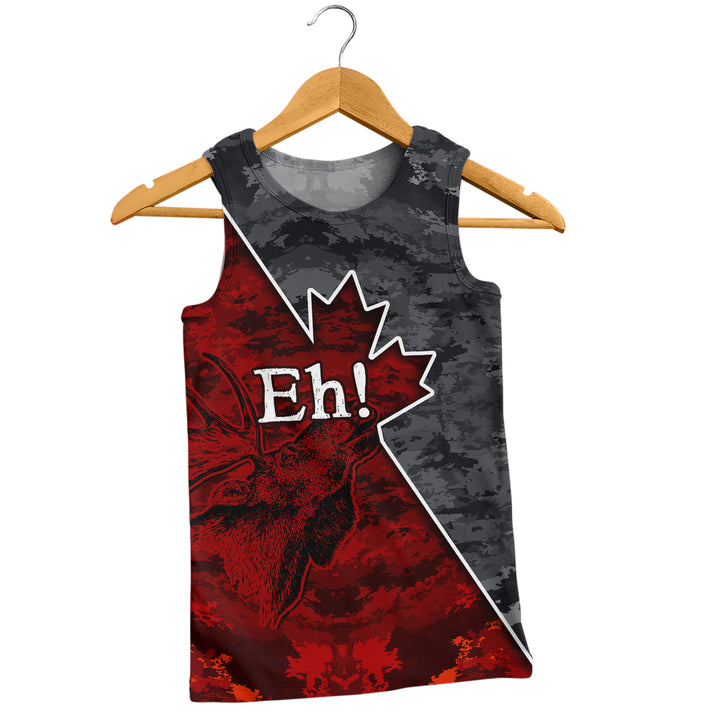 Canada Tank Top Camouflage Maple Strength