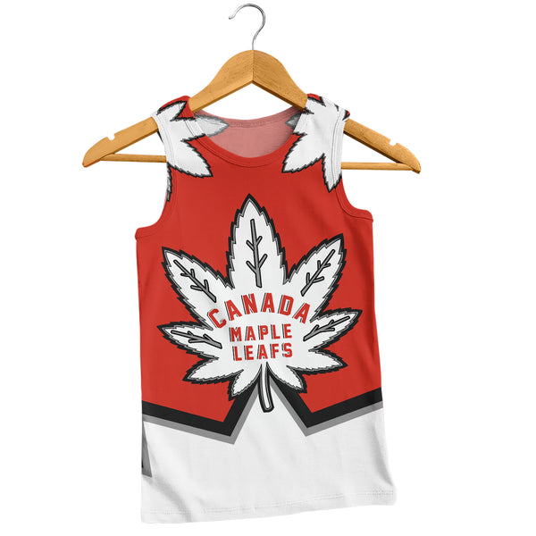 Canada Tank Top Red Maple Leafs Spirit