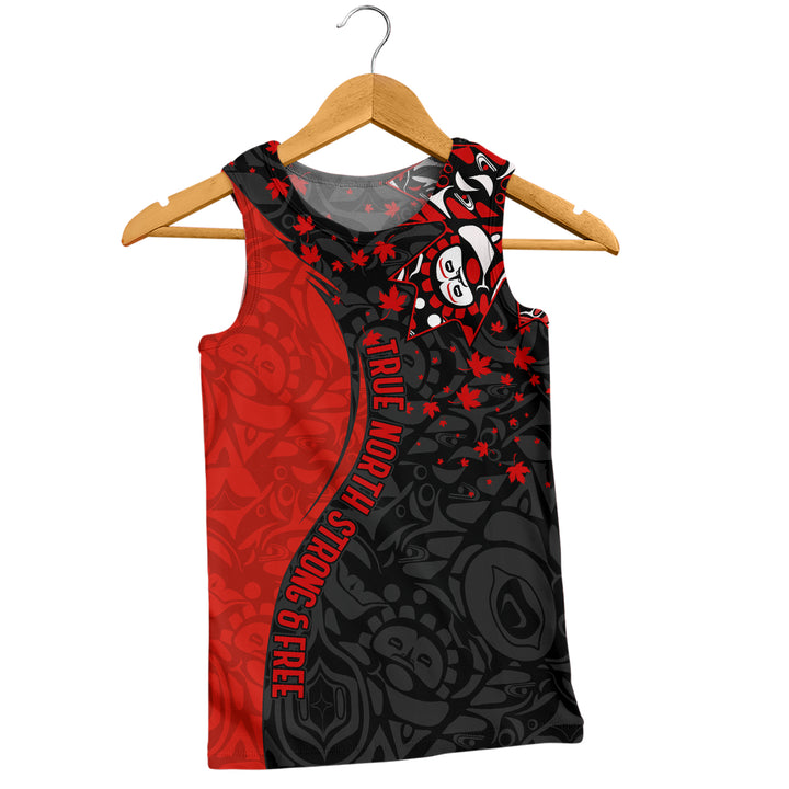 Canada Tank Top Haida Flame Canada Proud