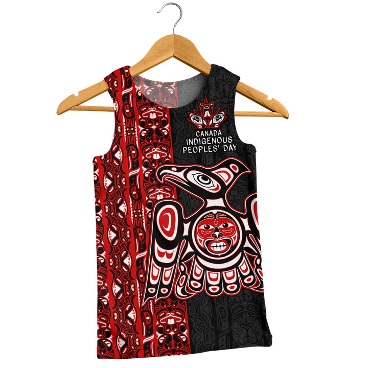 Canada Tank Top Haida Indigenous Spirit Canada Edition
