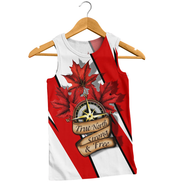 Canada Tank Top Canada True North Compass