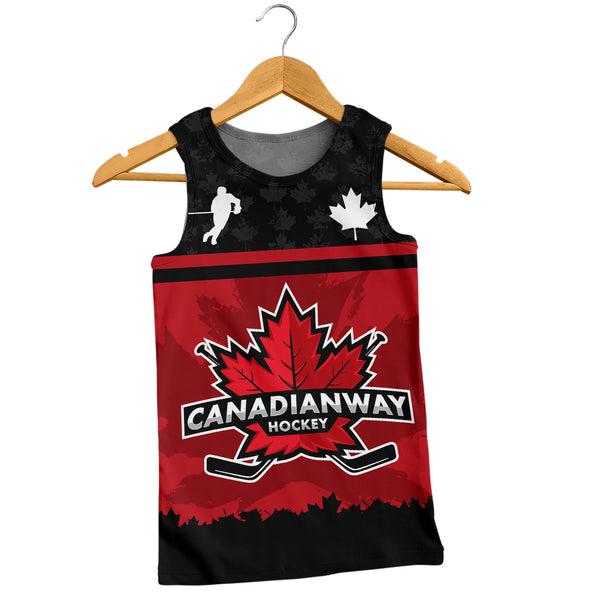 Canada Tank Top True North Hockey Pride