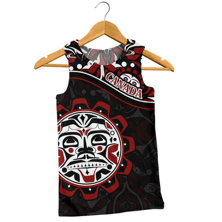 Canada Tank Top Haida Sun Spirit
