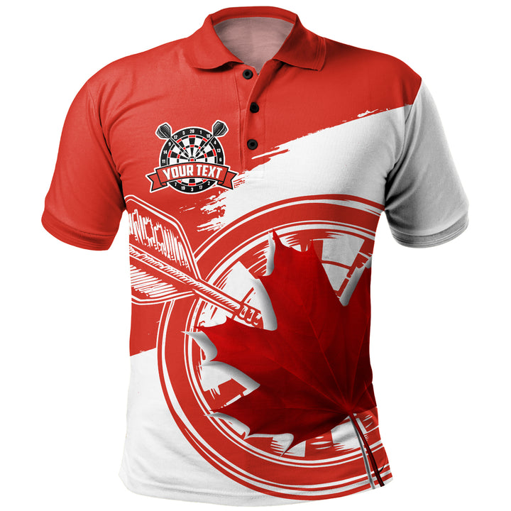 Canada Polo Shirt Sharp Maple Dart Shot