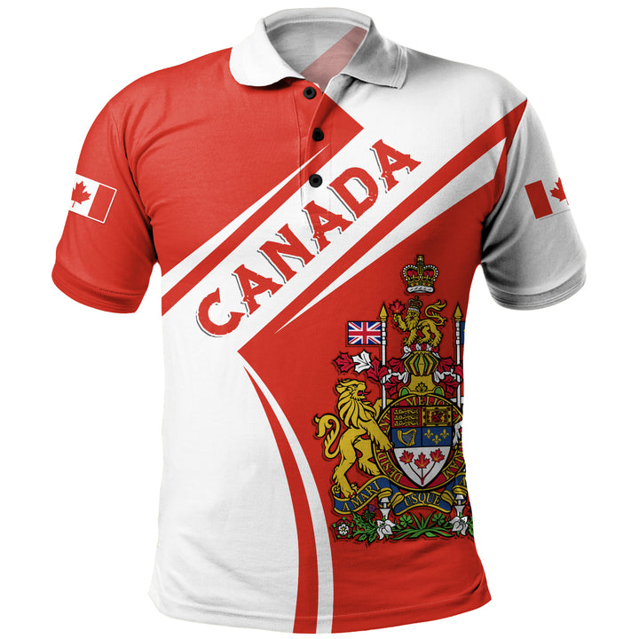 Canada Polo Shirt Canada North Vibes Only