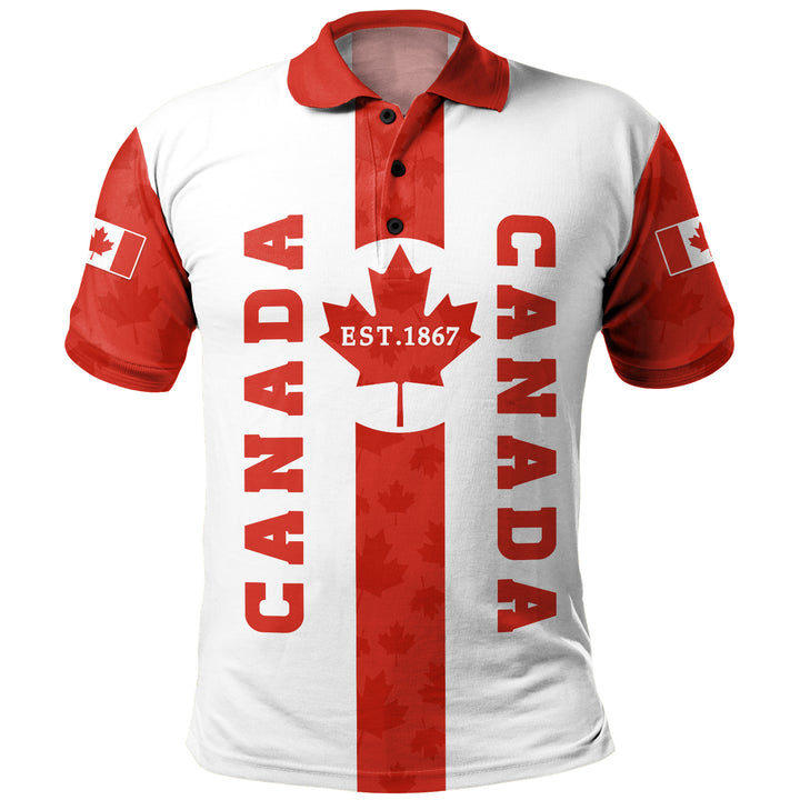 Canada Polo Shirt Canada Maple Pride 1867