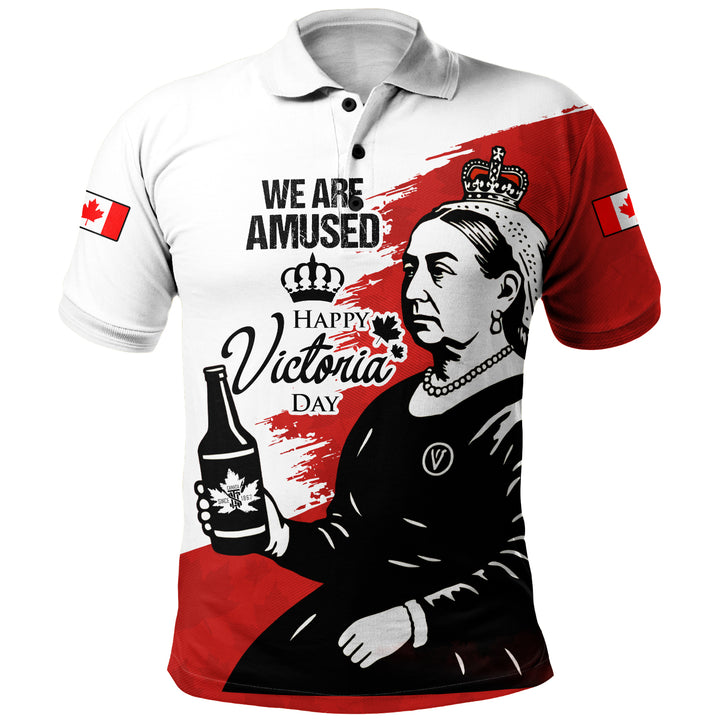 Canada Polo Shirt Drink Up, It’s Victoria Day!