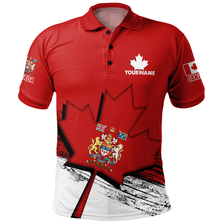 Canada Polo Shirt Canada’s Heritage Warrior
