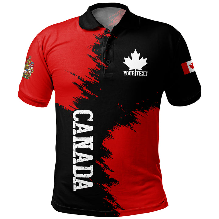 Canada Polo Shirt Canada Maple Clash