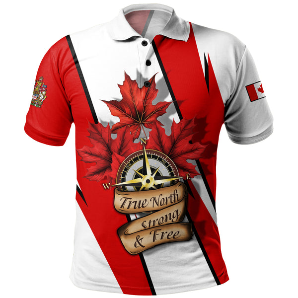 Canada Polo Shirt Canada True North Compass