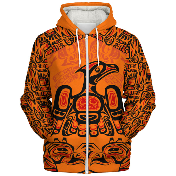 Canada Sherpa Hoodie Rise Of The Thunderbird