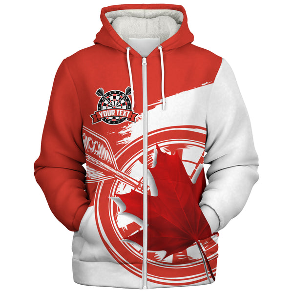 Canada Sherpa Hoodie Sharp Maple Dart Shot