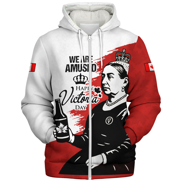 Canada Sherpa Hoodie Drink Up, It’s Victoria Day!