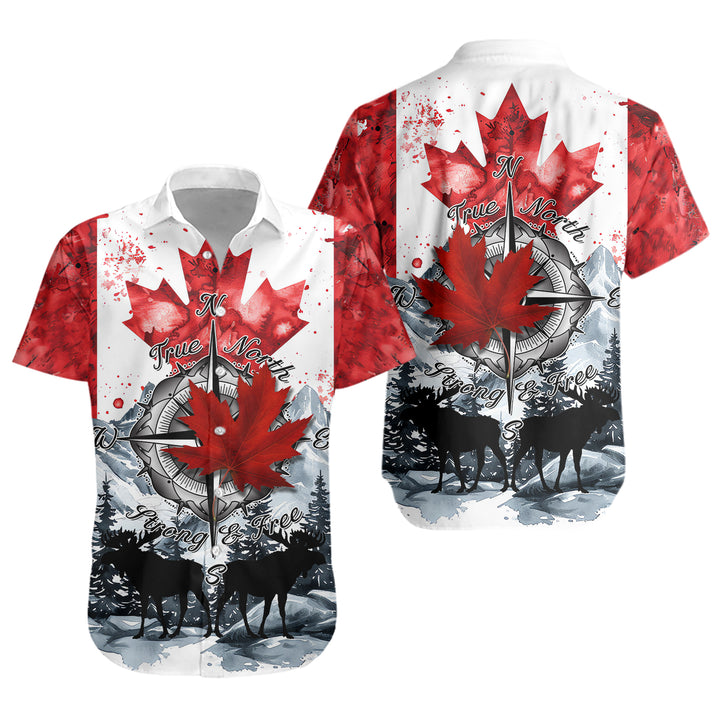 Canada Short Sleeve Shirt Canada True North Heritage