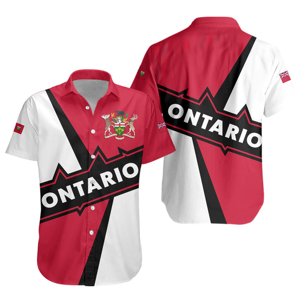 Ontario Short Sleeve Shirt Loyal True North Provincial Style