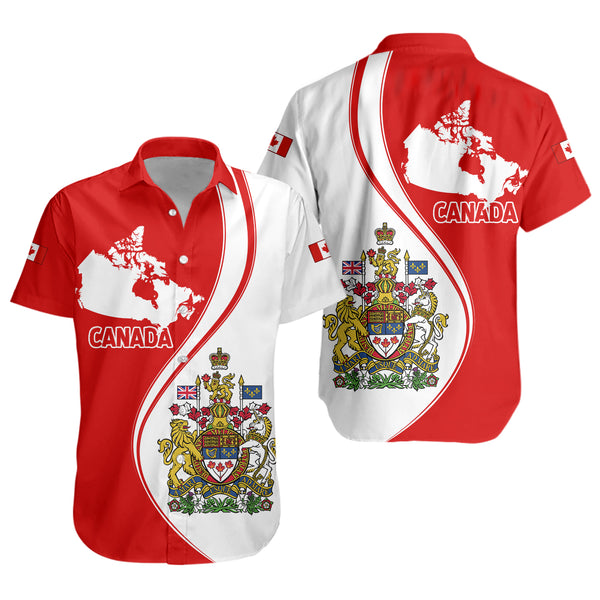 Canada Short Sleeve Shirt Heritage Of the Maple Land
