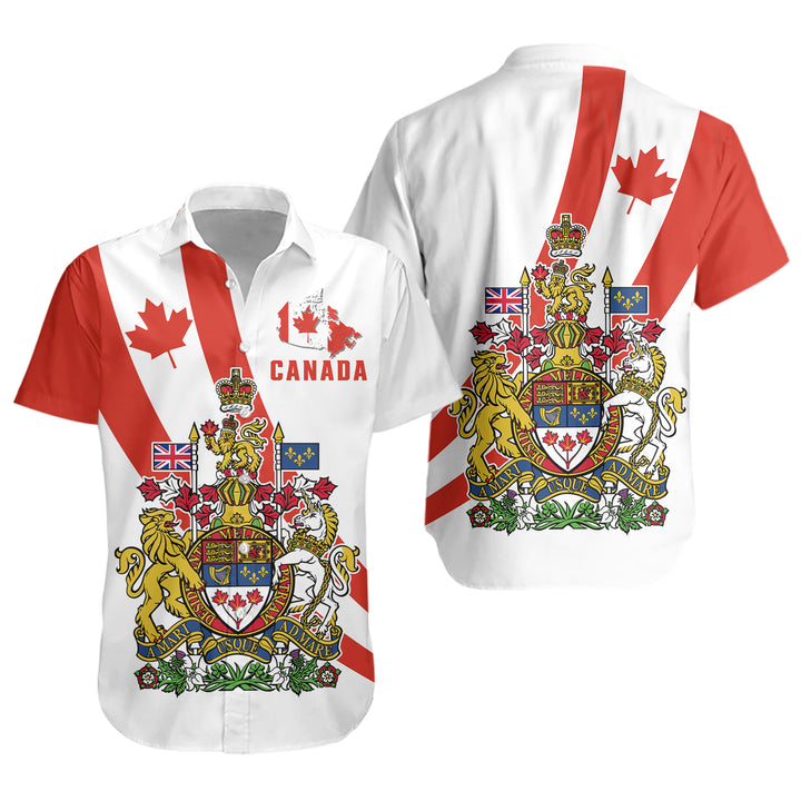 Canada Short Sleeve Shirt Great North Symbol