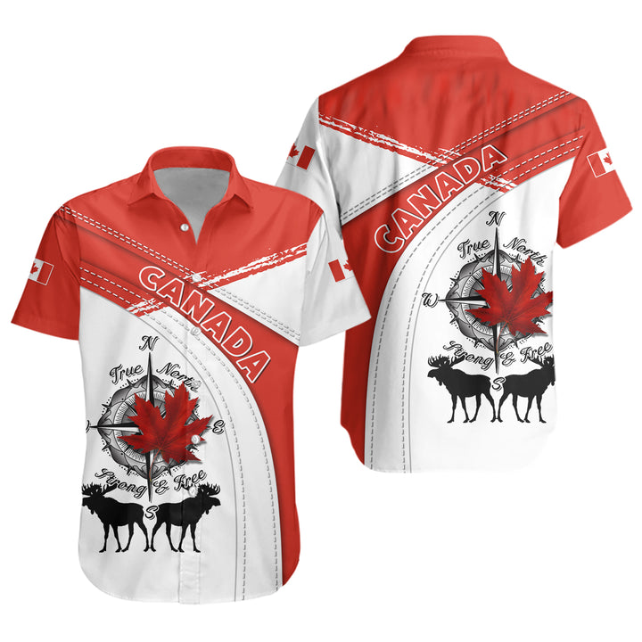 Canada Short Sleeve Shirt Canada Northern Glory