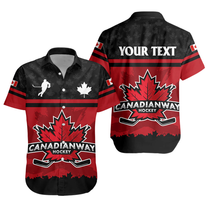 Canada Short Sleeve Shirt True North Hockey Pride