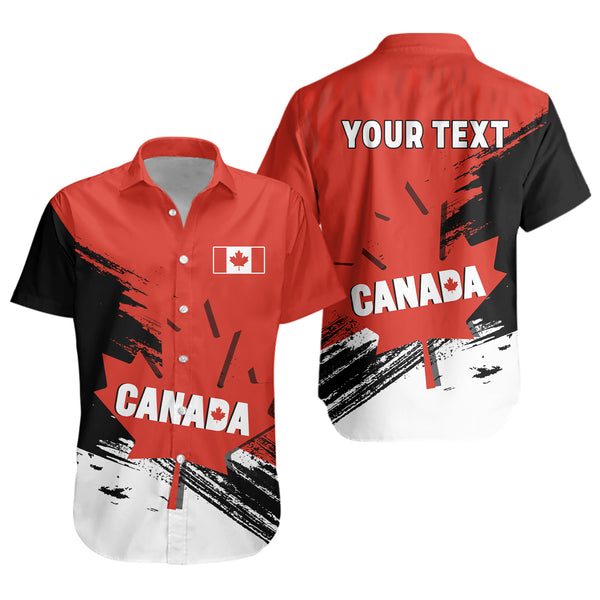 Canada Short Sleeve Shirt Canada Maple Crest Honor