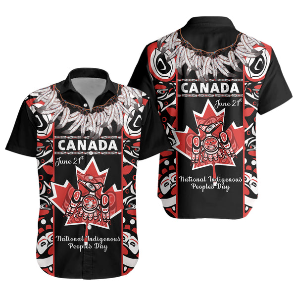 Canada Short Sleeve Shirt National Indigenous Peoples Day Canadian Indigenous Haida