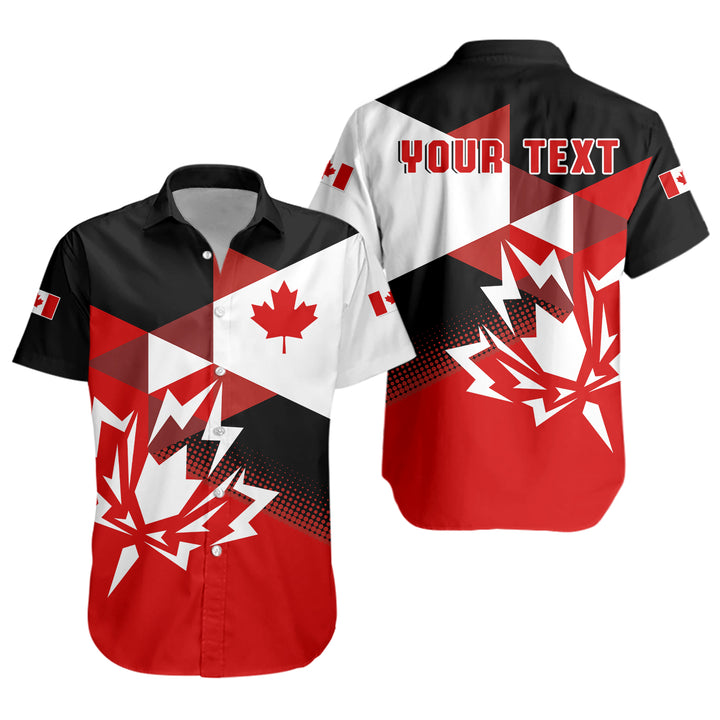 Canada Short Sleeve Shirt Canada Maple Streetwear Graphic Style
