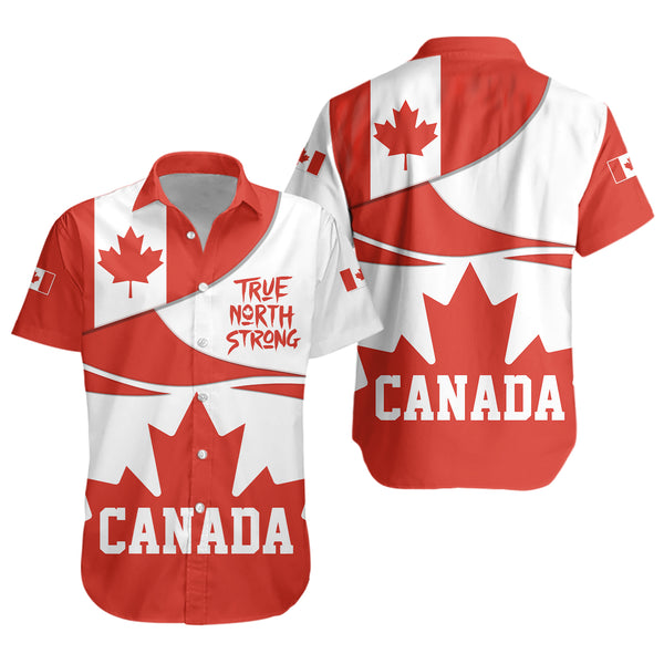 Canada Short Sleeve Shirt Canada True North Strong Legend