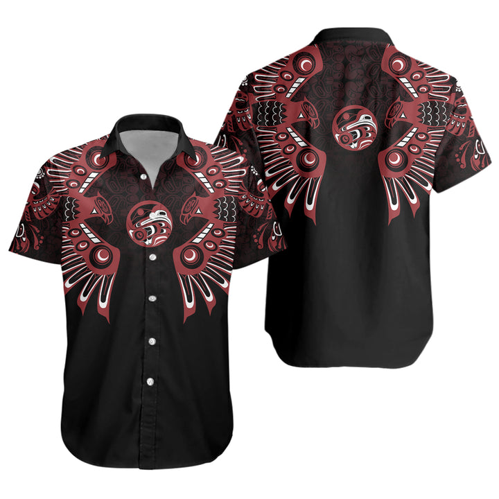 Canada Short Sleeve Shirt Haida Echo Of The Wild North