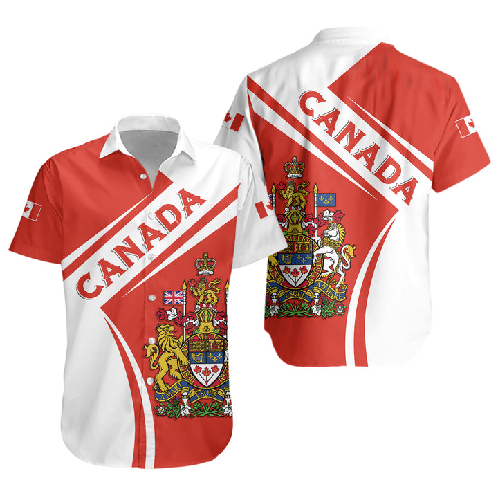 Canada Short Sleeve Shirt Canada North Vibes Only