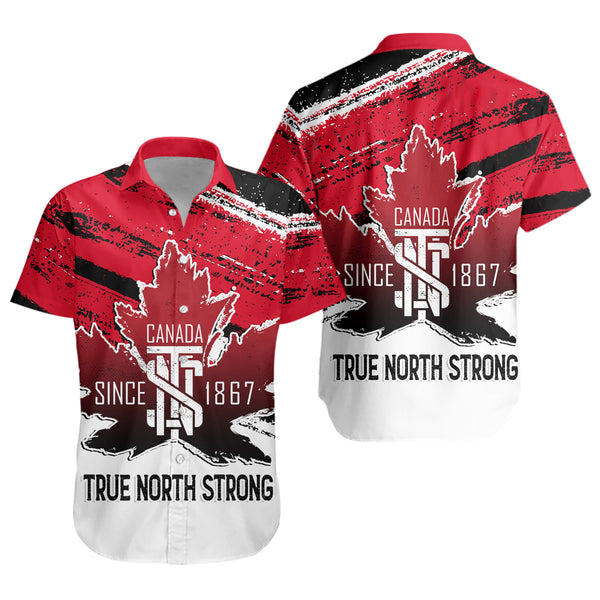 Canada Short Sleeve Shirt Since 1867 Strong & Free