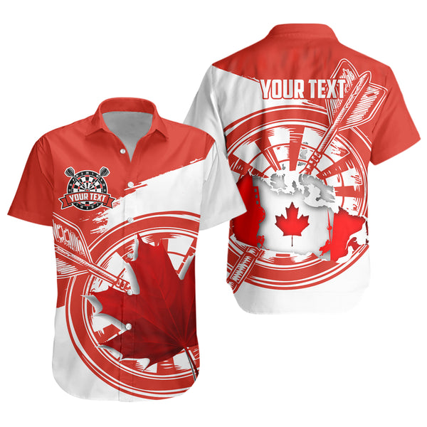 Canada Short Sleeve Shirt Sharp Maple Dart Shot