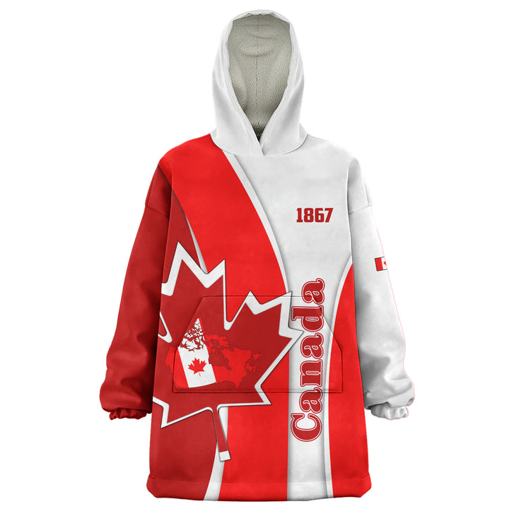 Canada Snug Hoodie Founding Year Spirit