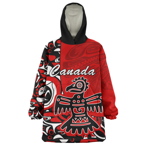 Canada Snug Hoodie Canada Eagle’s Might Haida Heritage