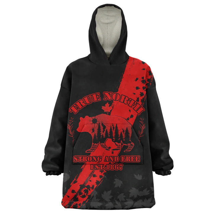 Canada Snug Hoodie Canada 1867 Maple Heritage