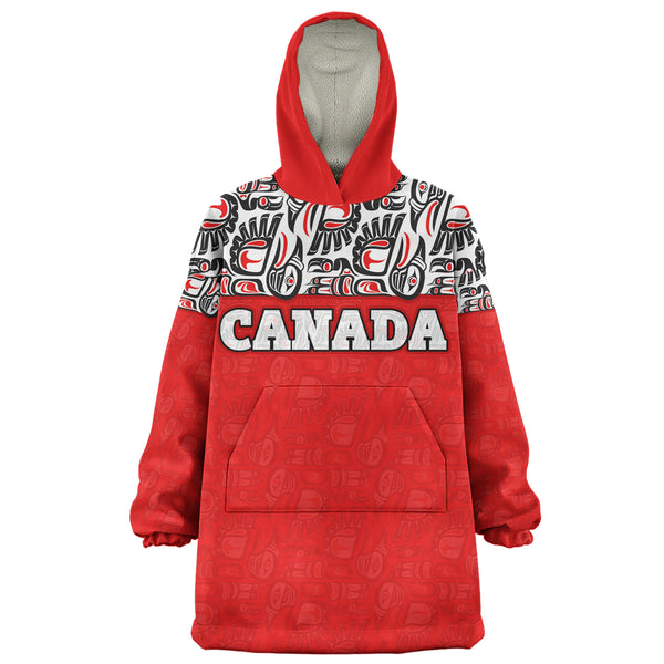 Canada Snug Hoodie Haida Voices Of The North