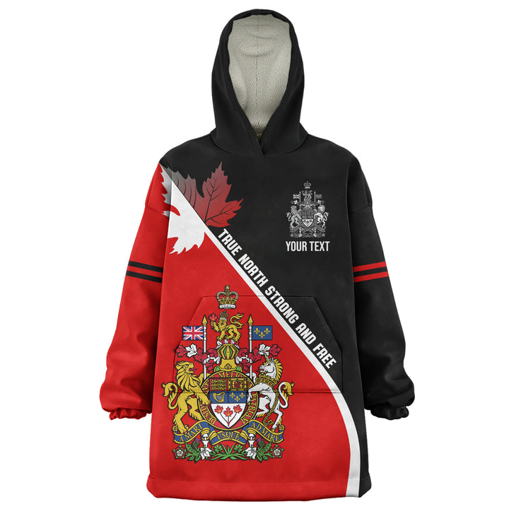 Canada Snug Hoodie Custom Proud Canadian Coat