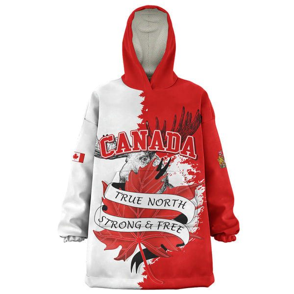 Canada Snug Hoodie Canada Wild Maple Strength