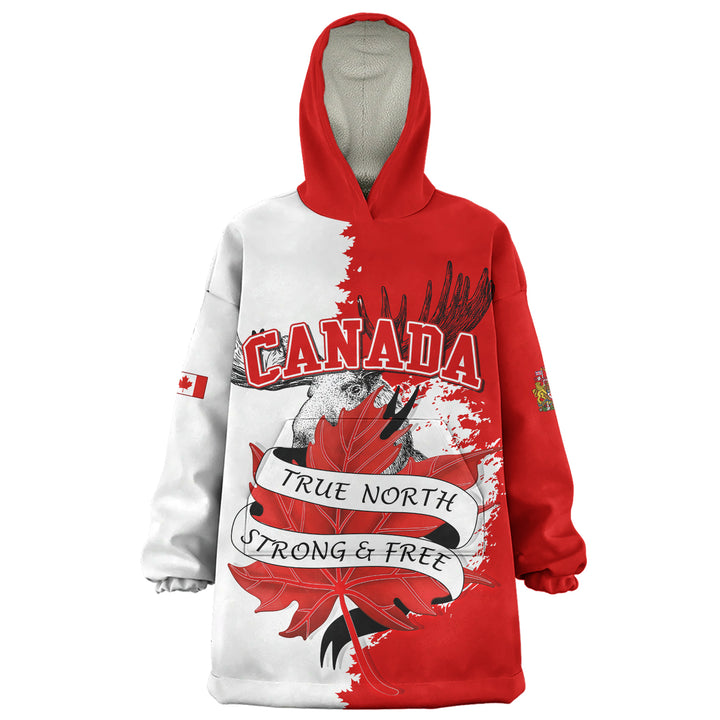 Canada Snug Hoodie Canada Wild Maple Strength