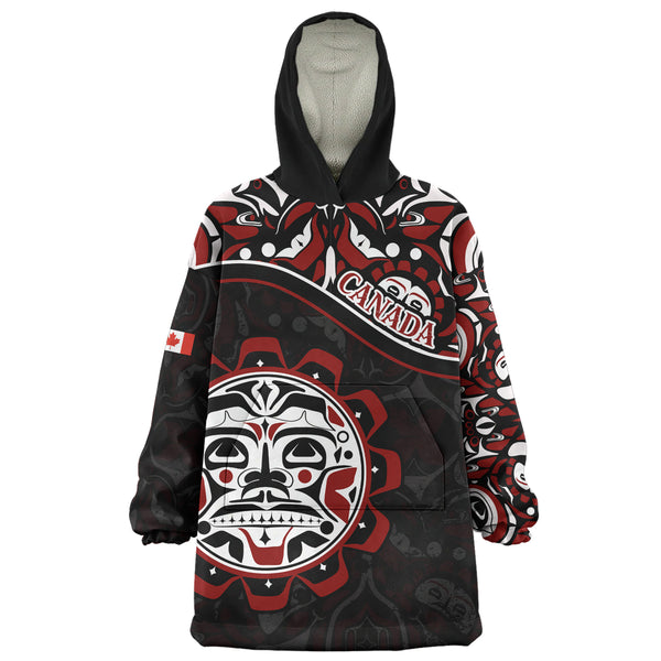 Canada Snug Hoodie Haida Sun Spirit