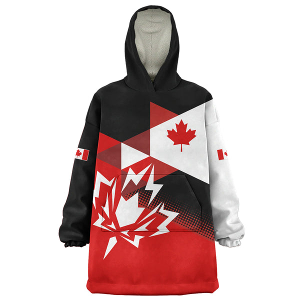 Canada Snug Hoodie Canada Maple Streetwear Graphic Style