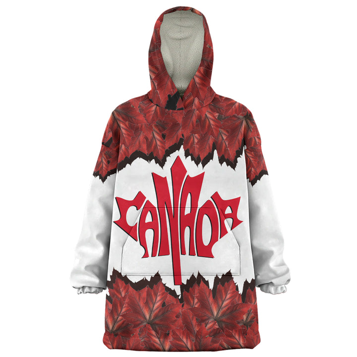 Canada Snug Hoodie Red Leaf Dominion