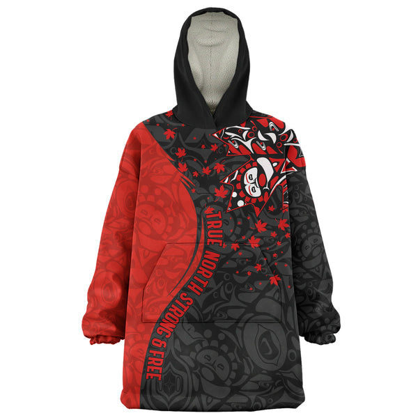 Canada Snug Hoodie Haida Flame Canada Proud
