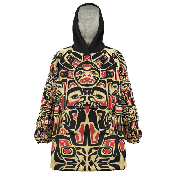 Canada Snug Hoodie Haida Echo Voice Of The Old North