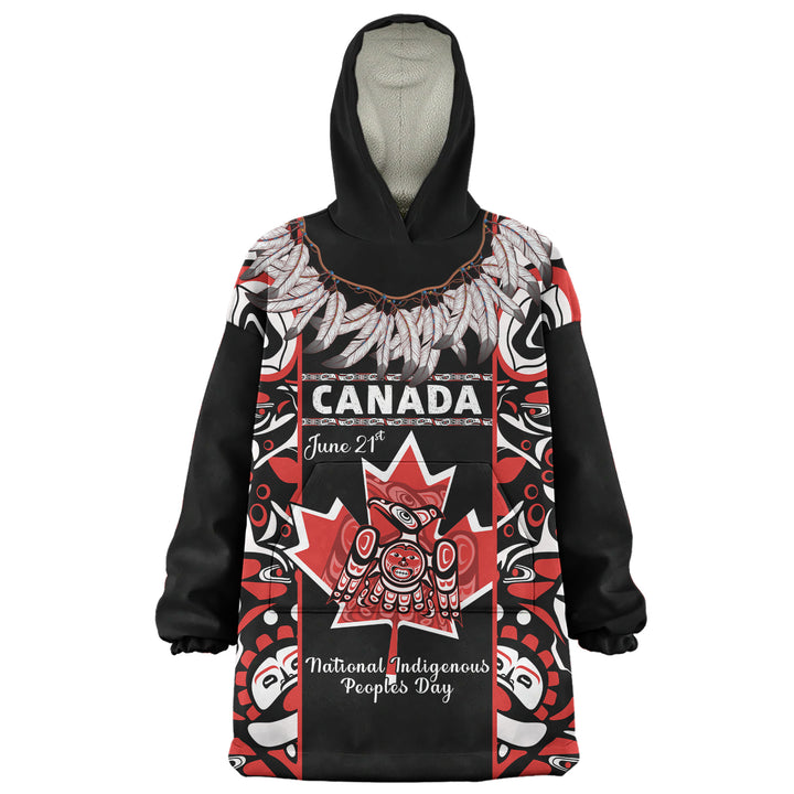 Canada Snug Hoodie National Indigenous Peoples Day Canadian Indigenous Haida