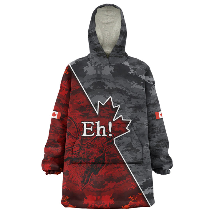 Canada Snug Hoodie Camouflage Maple Strength