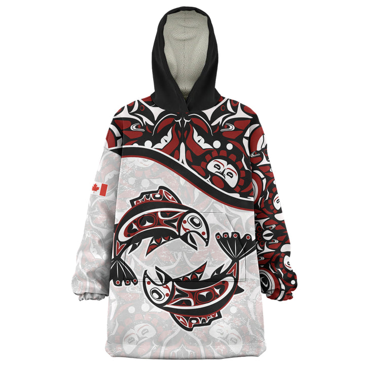 Canada Snug Hoodie Haida Ocean Strength