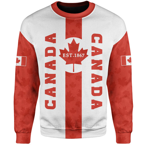 Canada Sweatshirt Canada Maple Pride 1867