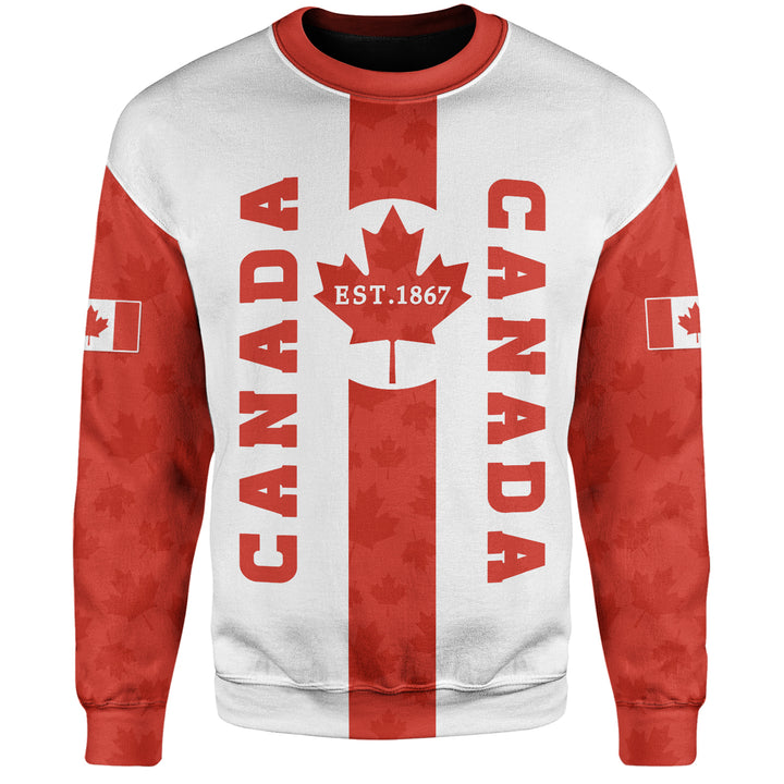 Canada Sweatshirt Canada Maple Pride 1867