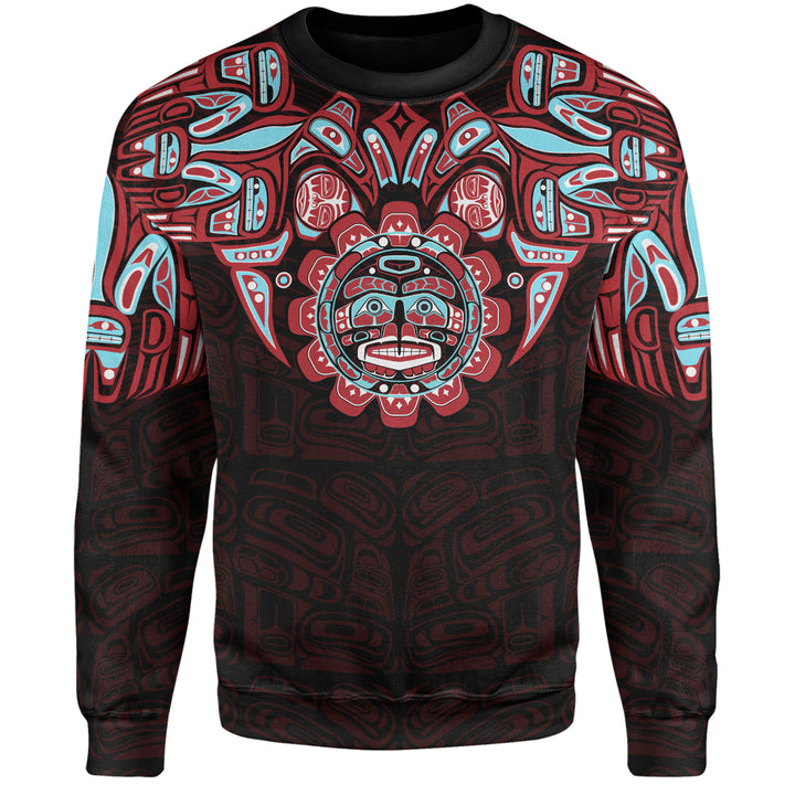 Canada Sweatshirt Haida Spirit Of The Sun